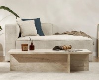 Măsuţă cafea Trendy Harbor Travertine 120x30x45cm (GTR008195) imaginea #6 — magazin online Desire.md