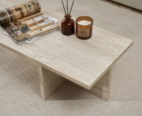 Măsuţă cafea Trendy Harbor Travertine 120x30x45cm (GTR008195) imaginea #3 — magazin online Desire.md