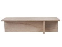 Măsuţă cafea Trendy Harbor Travertine 120x30x45cm (GTR008195) imaginea #4 — magazin online Desire.md