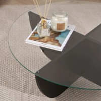 Măsuţă cafea Trendy Liya Wood Black 90x30x90cm (GTR008192) imaginea #5 — magazin online Desire.md