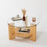 Măsuţă cafea Trendy Mondo Stejar 75x40x75cm imaginea #2 — magazin online Desire.md