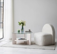 Măsuţă cafea Trendy Mondo White 75x40x75cm imaginea #6 — magazin online Desire.md