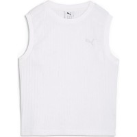 Maiou de dame Puma Her Comfort Puma White, s.XL