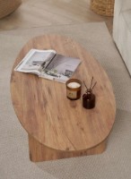 Măsuţă cafea Trendy Orba Atlantic Pine 120x40x65cm (GTR008210) imaginea #4 — magazin online Desire.md