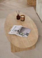 Măsuţă cafea Trendy Orba Oak 120x40x65cm (GTR008209) imaginea #4 — magazin online Desire.md
