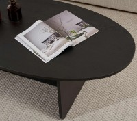 Măsuţă cafea Trendy Orba Wood Black 120x40x65cm (GTR008211) imaginea #4 — magazin online Desire.md