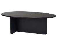 Măsuţă cafea Trendy Orba Wood Black 120x40x65cm (GTR008211) imaginea #5 — magazin online Desire.md
