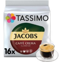 Капсулы для кофемашин Jacobs Tassimo Caffe Crema 16pcs