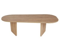 Măsuţă cafea Trendy Ovalis Oak 130x40x65cm (GTR008214) imaginea #5 — magazin online Desire.md