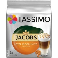Капсулы для кофемашин Jacobs Tassimo Latte Macchiato Caramel 8pcs