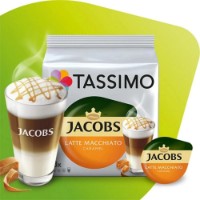 Капсулы для кофемашин Jacobs Tassimo Latte Macchiato Caramel 8pcs фото №2 — интернет-магазин Desire.md