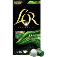 Capsule pentru aparatele de cafea Lor Espresso Brazil N6 10pcs