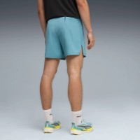 Pantaloni scurți pentru bărbați Puma M Dreamrun 5 Drycel Baltic Sea Blue, s.S imaginea #3 — magazin online Desire.md