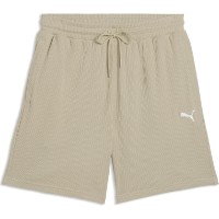 Pantaloni scurți pentru bărbați Puma Wardrobe Ess Waffle Pebble Gray, s.XXL