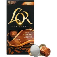 Capsule pentru aparatele de cafea Lor Espresso Caramel 10pcs 