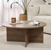 Măsuţă cafea Trendy Soleil Venezia Walnut 90x40x90cm (GTR008225)