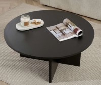 Măsuţă cafea Trendy Soleil Wood Black 90x40x90cm (GTR008226) imaginea #2 — magazin online Desire.md