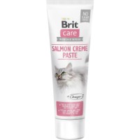 Hrană umedă pentru pisici Brit Care Cat Paste Salmon Creme 100g