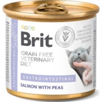 Hrană umedă pentru pisici Brit Grain Free Veterinary Diet Gastrointestinal 200g