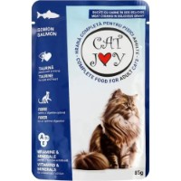 Hrană umedă pentru pisici Cat Joy Salmon 85g 24pcs imaginea #1 — magazin online Desire.md