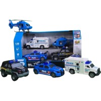 Set de mașini JSToys 4pcs (JS200D) imaginea #2 — magazin online Desire.md