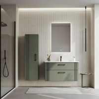 Шкаф для ванной Orka Bari 40 Green (12837) фото №3 — интернет-магазин Desire.md