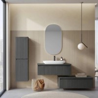 Шкаф для ванной Orka Lentia 40 Anthracite (20108) фото №2 — интернет-магазин Desire.md