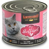 Hrană umedă pentru pisici Leonardo Chicken 200g 6pcs (756126)