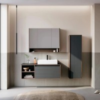 Шкаф для ванной Orka Prato 40 Navaro/Anthracite (02485) фото №2 — интернет-магазин Desire.md