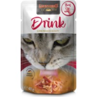 Hrană umedă pentru pisici Leonardo Drink & Care Beef 40g 20pcs (756605)