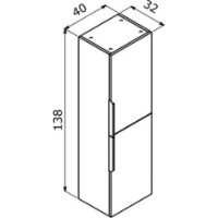Dulap baie Orka Pure Antracite (07205) imaginea #4 — magazin online Desire.md
