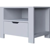 Noptieră Trendy Duru 1600-35 White 60x45x42cm (GTR007927) imaginea #4 — magazin online Desire.md