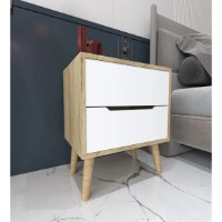 Noptieră Trendy Flora Sapphire Oak/White 50x60x45cm (GTR008144) imaginea #5 — magazin online Desire.md