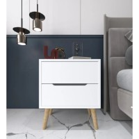 Noptieră Trendy Flora White 50x60x45cm (GTR008140) imaginea #1 — magazin online Desire.md