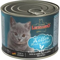Hrană umedă pentru pisici Leonardo Kitten 200g 6pcs (756146)