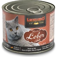 Hrană umedă pentru pisici Leonardo Liver 200g 6pcs (756136)