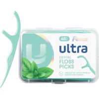 Ață dentară Fesco Ultra Fresh Clean 40pcs