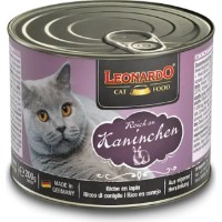 Hrană umedă pentru pisici Leonardo Rabbit 200g 6pcs (756116)