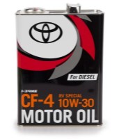 Моторное масло Toyota Castle Diesel Oil RV Special CF-4 10W-30 4L