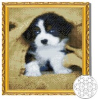 Mozaic cu diamante Art Gallery Premium Cute Puppy 30x40cm (GB84157)
