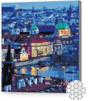 Mozaic cu diamante Art Gallery Premium Evening City 30x40cm (GB84700)