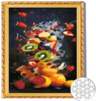 Mozaic cu diamante Art Gallery Premium Fruit Explosion 40x50cm (GA86141)