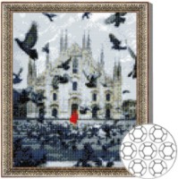 Mozaic cu diamante Art Gallery Premium Milan Cathedral 30x40cm (GB82994)