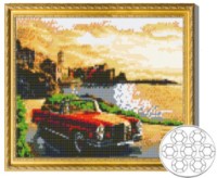 Mozaic cu diamante Art Gallery Premium Retro Travel 30x40cm (GB85689)