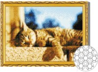 Mozaic cu diamante Art Gallery Premium Sleeping Cat 30x40cm (GB81390)