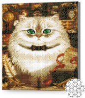 Mozaic cu diamante Art Gallery Premium Scientist Cat 30x40cm (GB83120)