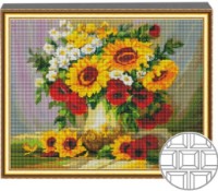 Алмазная мозаика Art Gallery Premium Wild Flowers 40x50cm (QB205319)