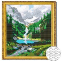 Mozaic cu diamante Art Gallery Premium Mountain River 30x40cm (GB83102)