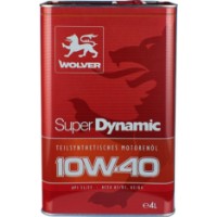 Моторное масло Wolver Super Dynamic SL/CF 10W-40 4L Metal