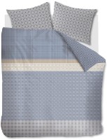 Lenjerie de pat Beddinghouse Bernou 200x200/220 Blue (330775)